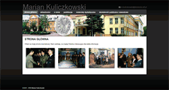 Desktop Screenshot of mkuliczkowski.pl